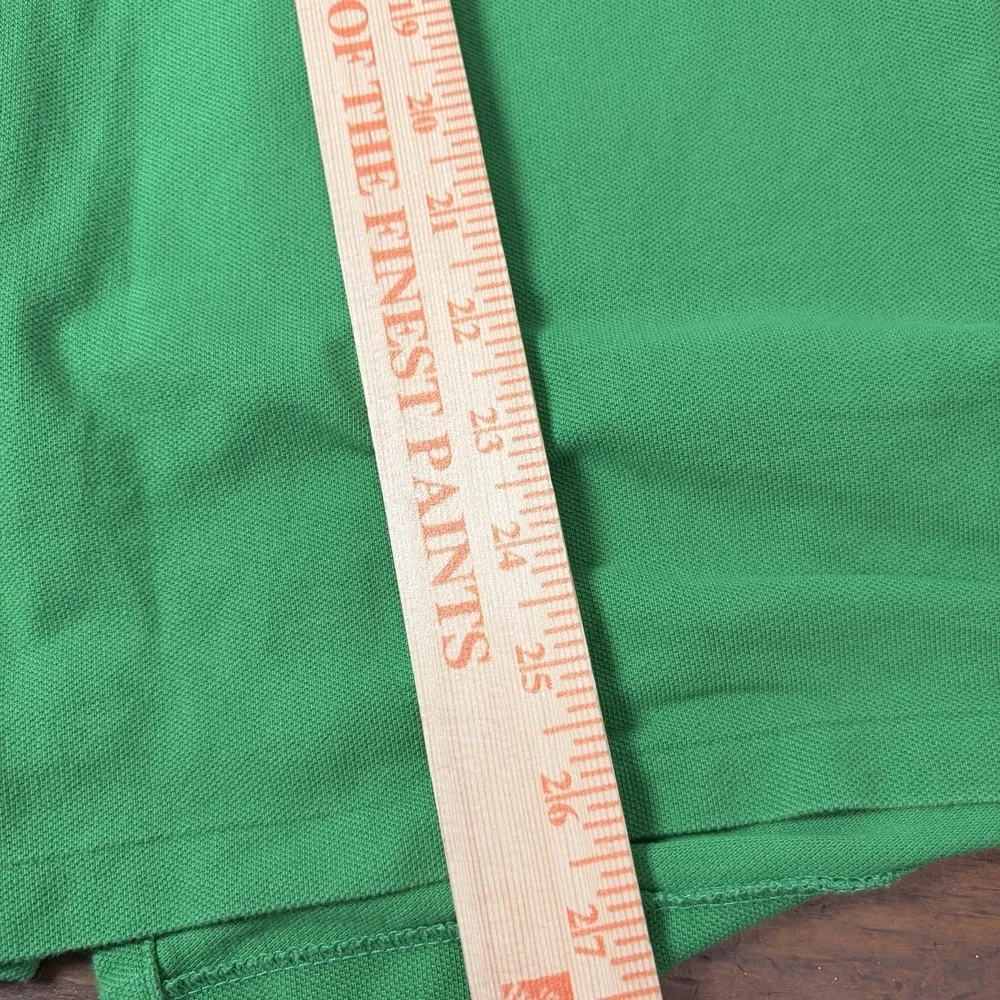 Polo Ralph Lauren‎ Men's Classic Fit Polo Shirt Green Orange Pony Cotton Iconic